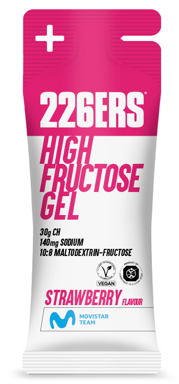 Гель 226ERS High Fructose XS 30г углеводов Клубника 44г фото 