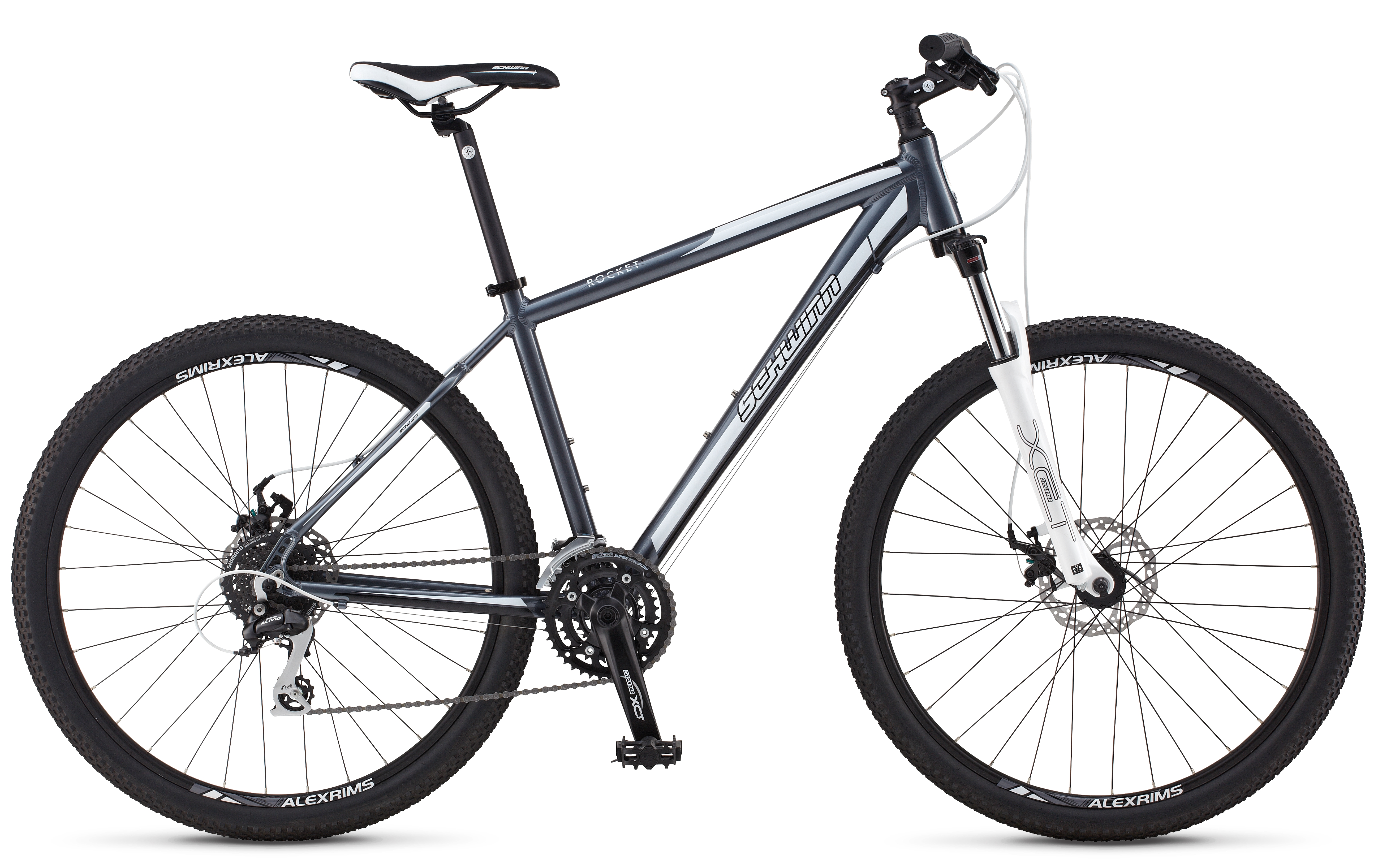 Велосипед 27,5" Schwinn Rocket 4 рама - M black/charcoal 2014 фото 