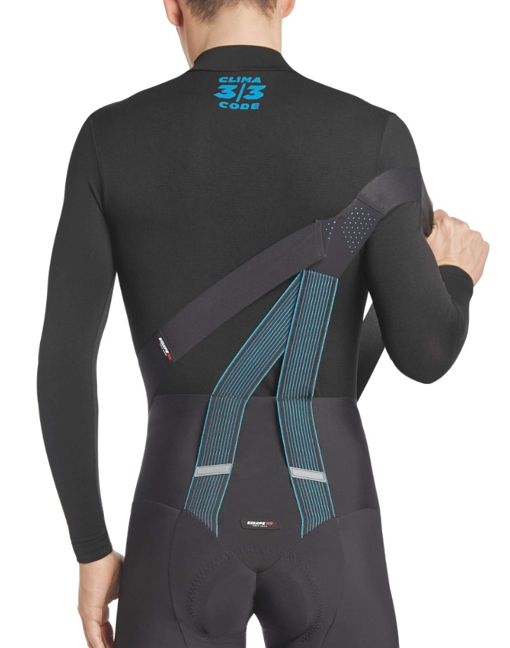 Термобельё ASSOS Winter LS Skin Layer Black Series, черное, III/XLG-TIR фото 5