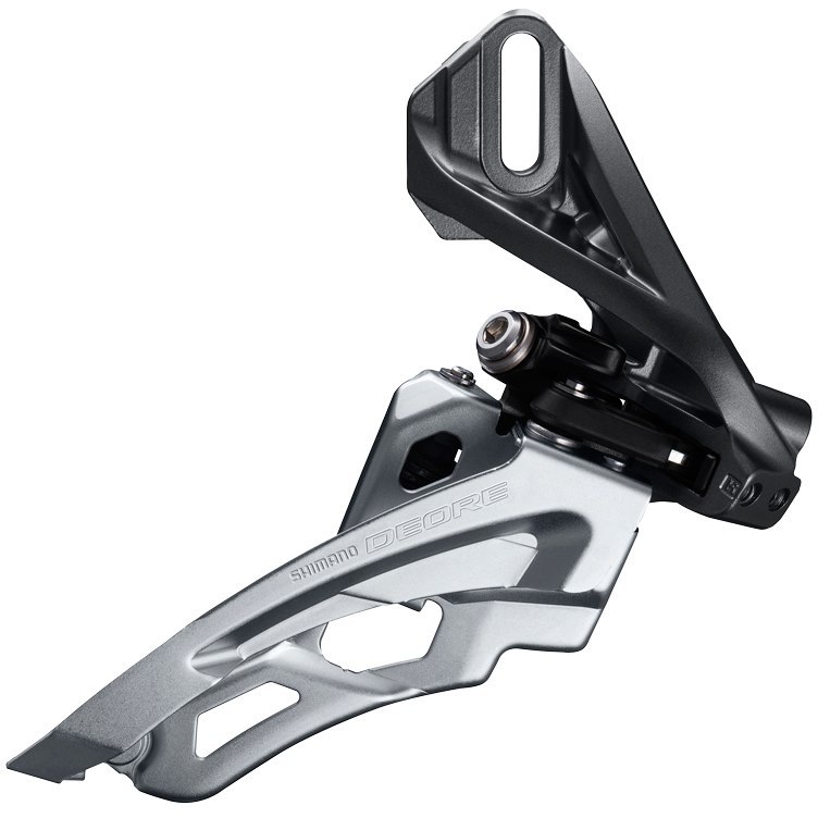 Перемикач передній SHIMANO FD-M6020-D, DEORE 2X10, SIDE SWING, FRONT-PULL фото 