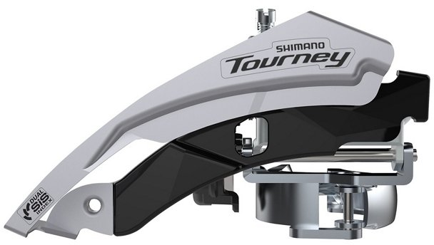 Переключатель пер. Shimano FD-TY600, Top-Swing, 3x6/7/8-ск., универс.тяга, макс. 42T фото 