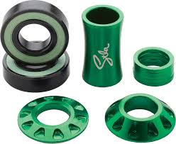 Каретка Stolen Revolver Mid Sealed BB 19мм green фото 