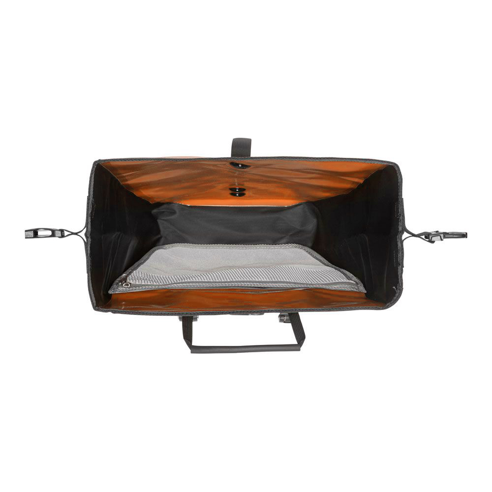 Гермосумка велосипедная Ortlieb Back-Roller Classic orange-black, 20 л фото 5