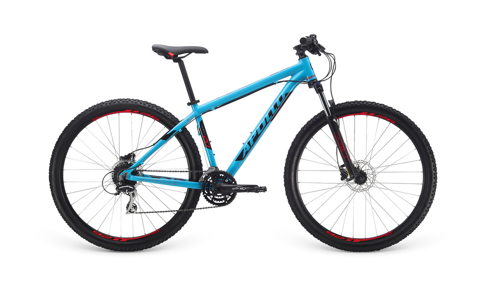 Велосипед 29 "Apollo XPERT 20 рама - L gloss Blue/gloss Black/gloss Red фото 