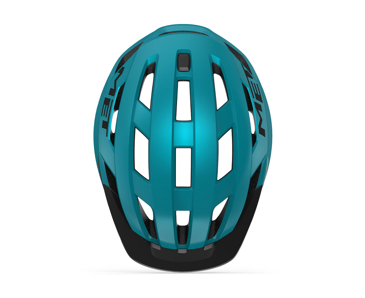 Шолом Met ALLROAD MIPS CE розмір M (56-58), teal blue matt, бірюзовий матовий фото 4