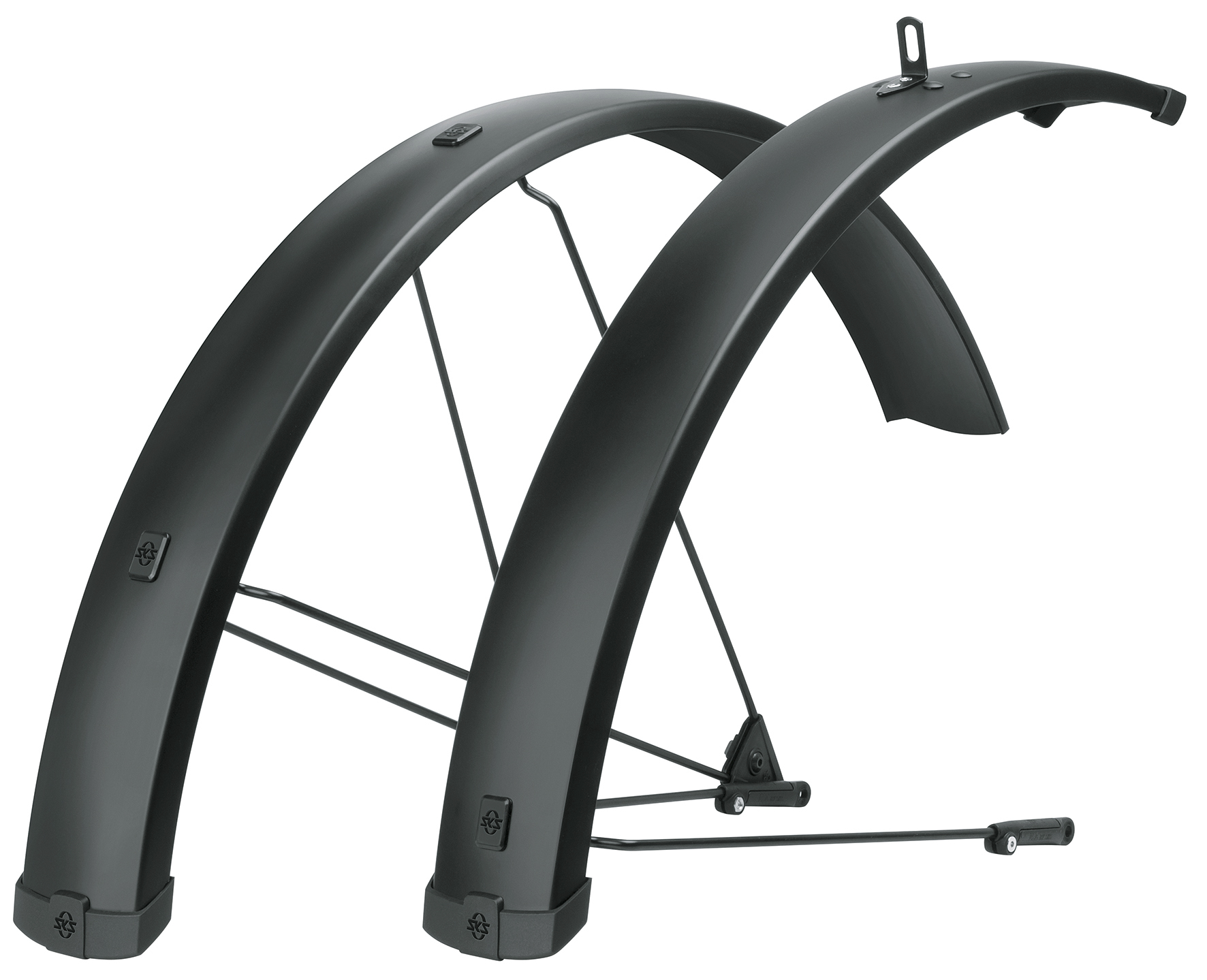 Крила SKS BLUEMELS 75 U LONG BLACK фото 