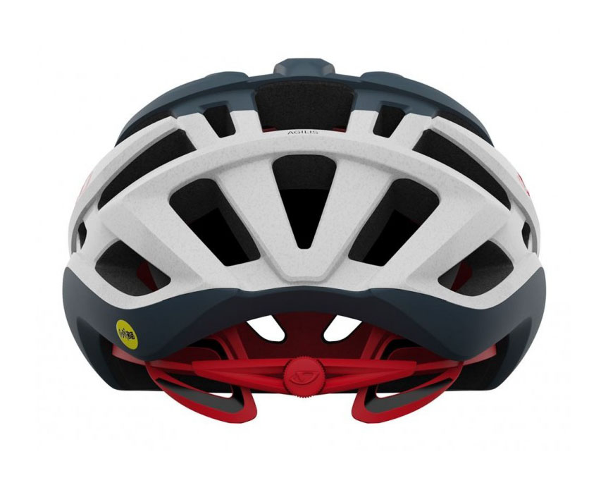 Шлем Giro Agilis, размер M (55-59см), матовый серый/белый/красный фото 2