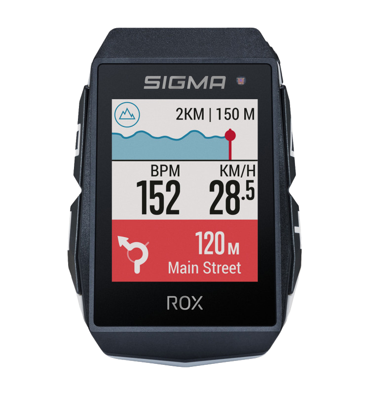 Велокомпьютер Sigma Sport ROX 11.1 EVO HR Set White фото 2