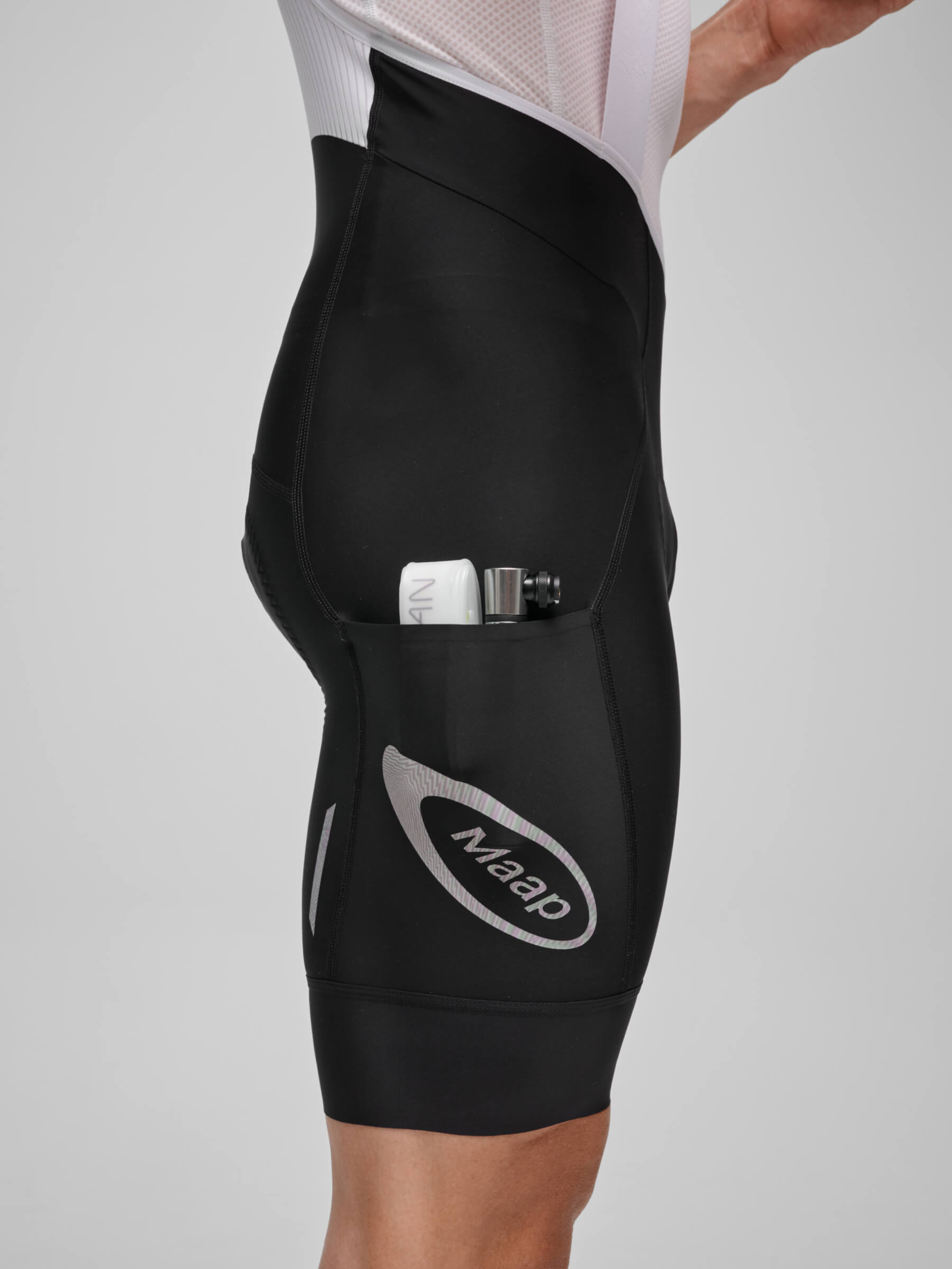 Велотруси MAAP Spectrum Bib Evo Cargo, Black/Hologram, чоловічі XL фото 3