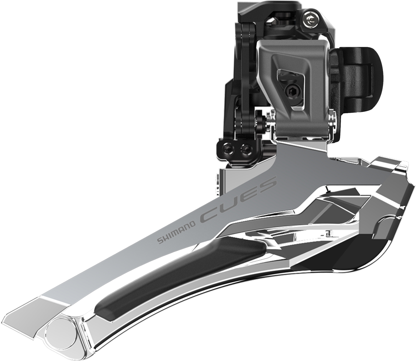 Перемикач пер. Shimano FD-U6030-X CUES, 2x9/10/11-шв., DOWN-SWING, DOWN-PULL, макс. 46/50T фото 1