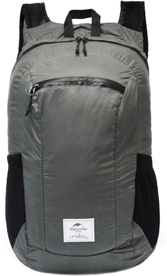 Рюкзак Naturehike Ultralight NH17A012-B, 18 л, сірий фото 
