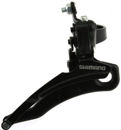 Переключатель пер. инд. Shimano Tourney FD-TZ-30 под трубу 28.6мм в/тяга фото 