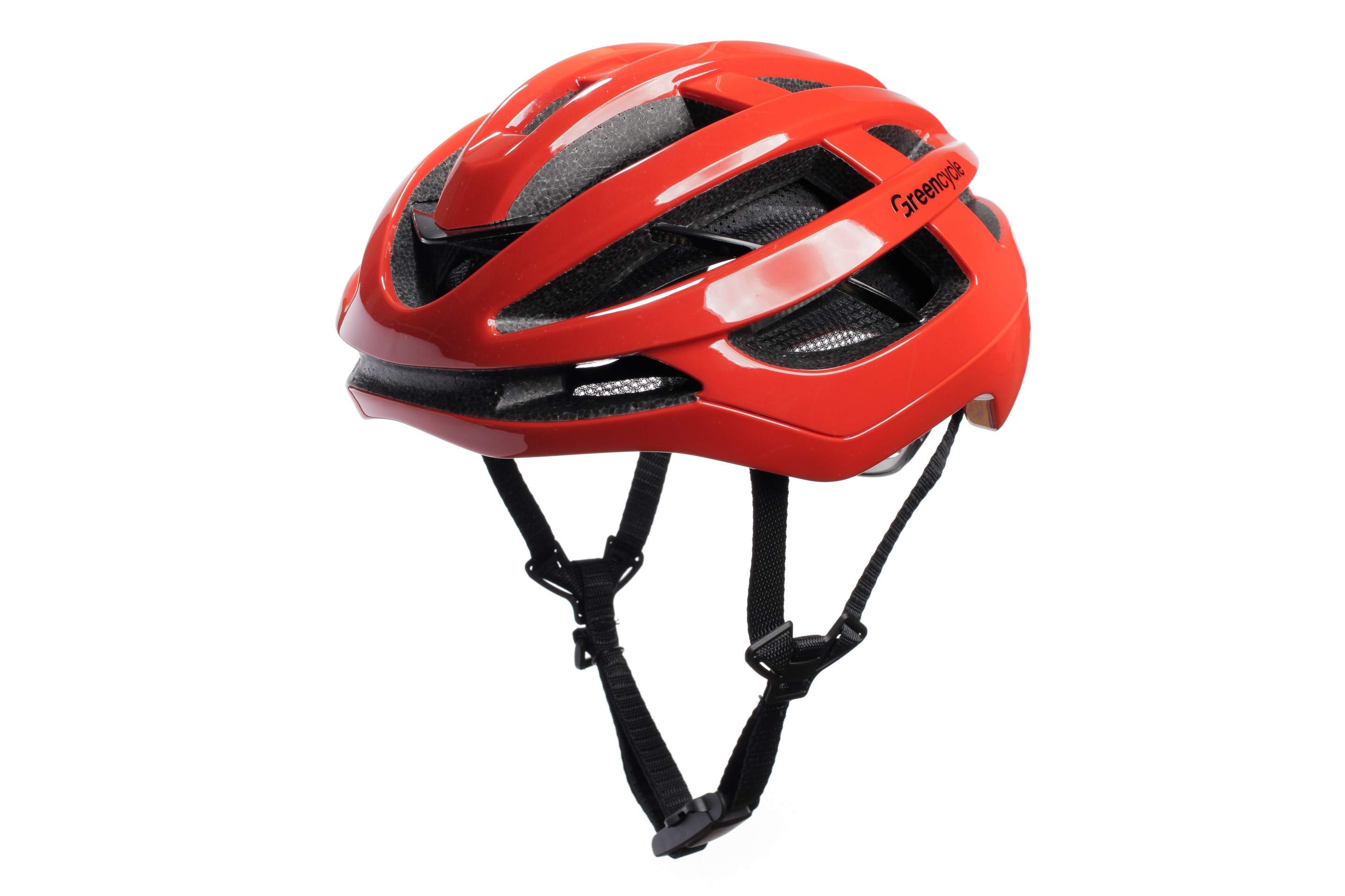 Шлем Green Cycle ROCX размер 58-61см темно-оранжевый глянец фото 