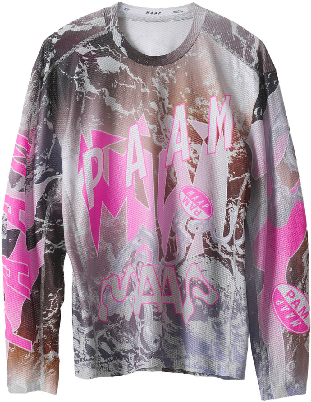 Лонгслів MAAP X P.A.M. Air Mesh LS Tee Violet Cosmos XXL фото 