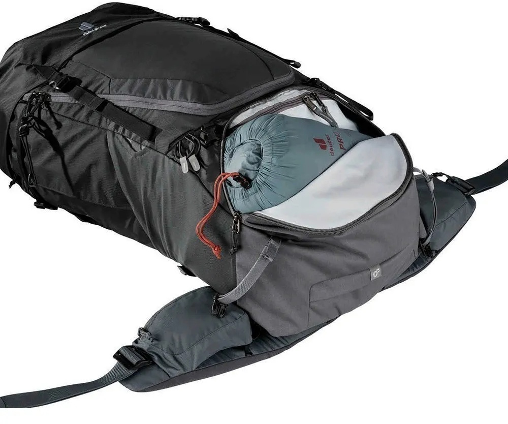 Рюкзак Deuter FUTURA AIR TREK 60+10 Black Graphite фото 9