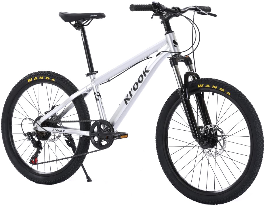 Велосипед 24" Krook 24 серый A5 фото 2