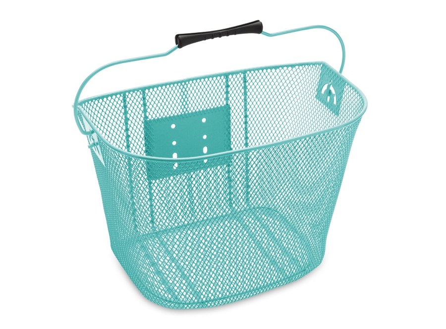 Кошик пров. Electra дротова з QR Steel Mesh light blue фото 1