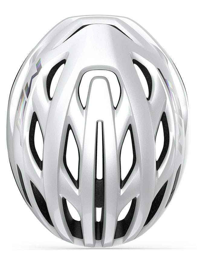 Шолом Met ESTRO MIPS CE розмір M (56-58), White Holographic Glossy фото 4