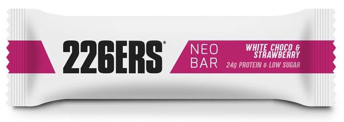 Батончик 226ERS Neo Protein белый шоколад/клубника 50г фото 