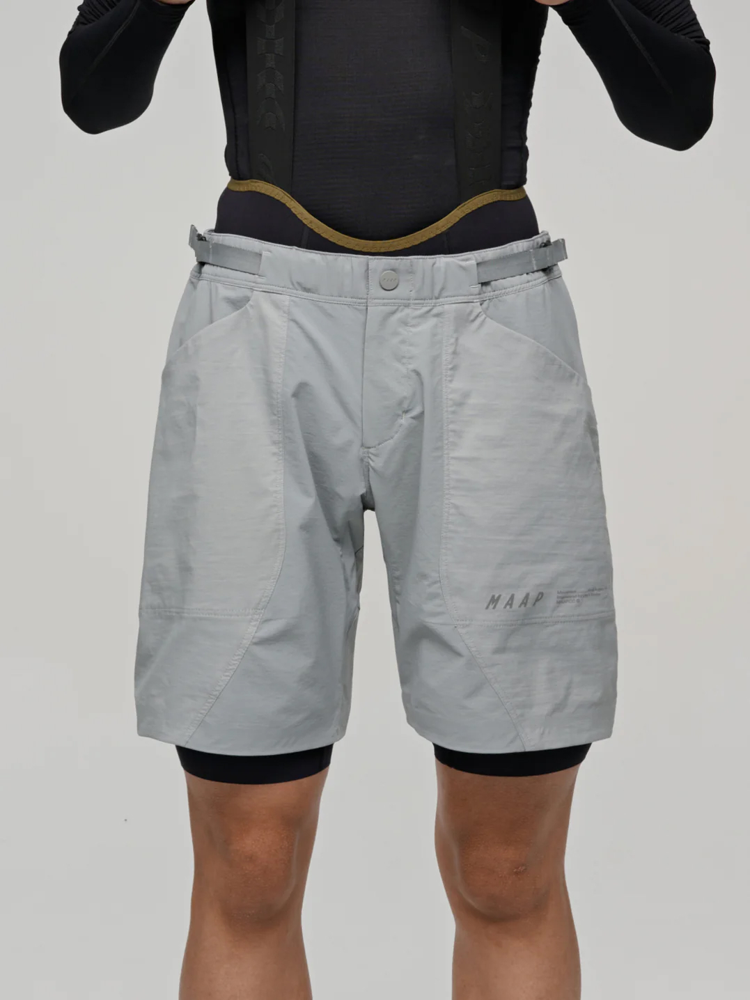Шорты MAAP Alt Road Overshort 2.0 серые мужские S фото 3