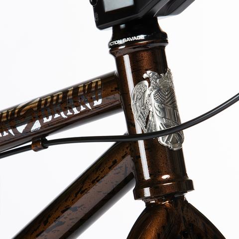 Велосипед 24" Stolen SAINT рама - 21.75" 2020 COPPERHEAD SPLATTER, коричневый фото 4