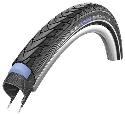 Покришка 24x1.00 (25-540) Schwalbe MARATHON PLUS HS440 S-Guard GR/B фото 1