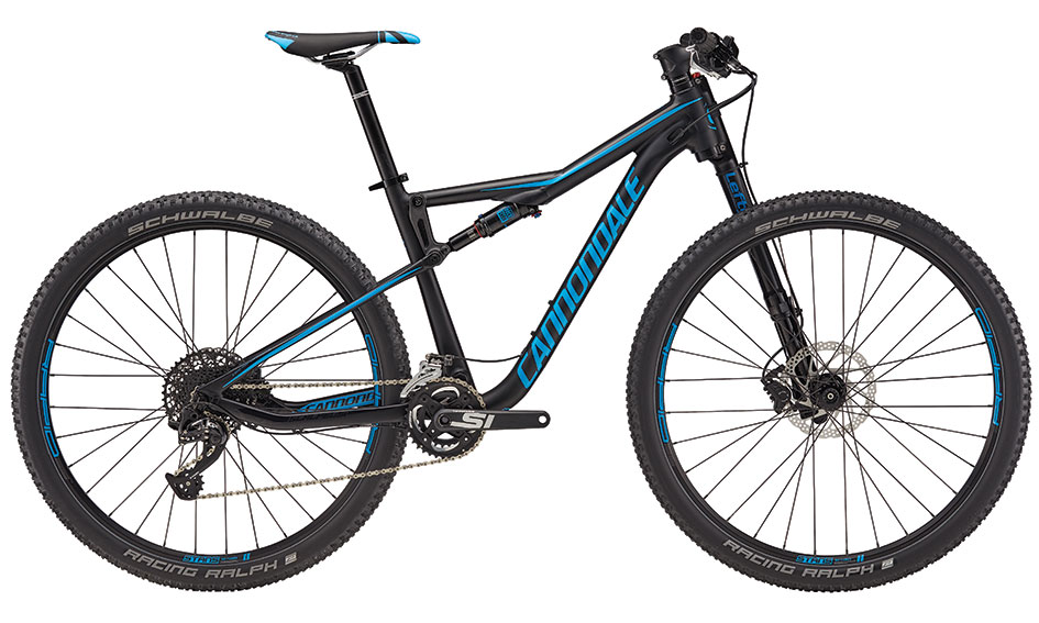 Велосипед 29" Cannondale SCALPEL SI 5 рама - M 2018 BLK черный фото 