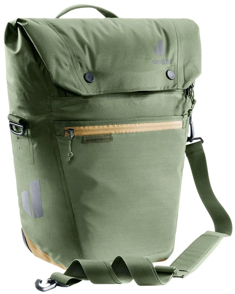 Сумка на багажник Deuter MAINHATTAN 17+10 Khaki Clay фото 
