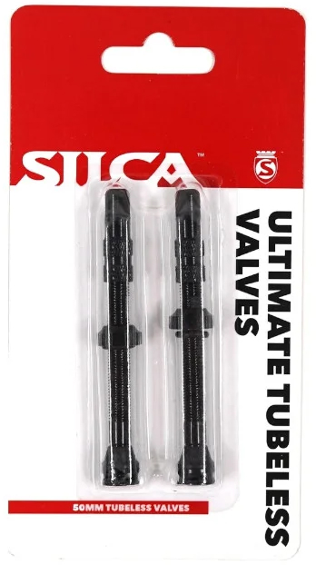 Вентиль SILCA Ultimate Tubeless Valves  для бескамерных ободов, 50 мм, алюм. (2 шт) фото 3