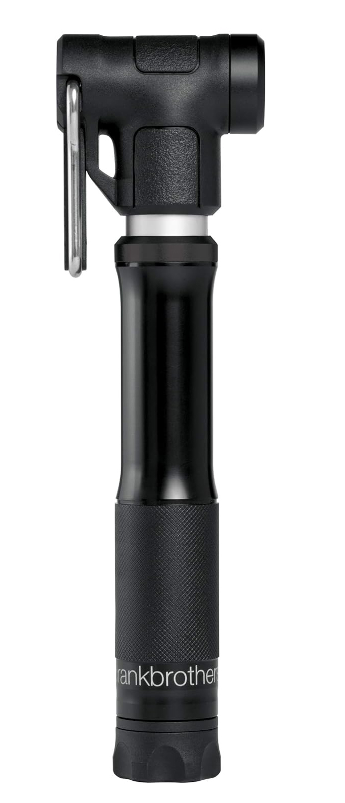 Мінінасос Crankbrothers STERLING S, алюмінієвий, smart head, 100 psi / 7 bar, чорний фото 