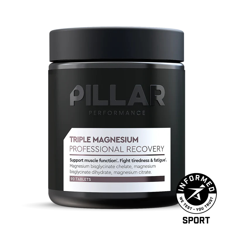 Магній PILLAR Performance Triple Magnesium 90 таблеток фото 