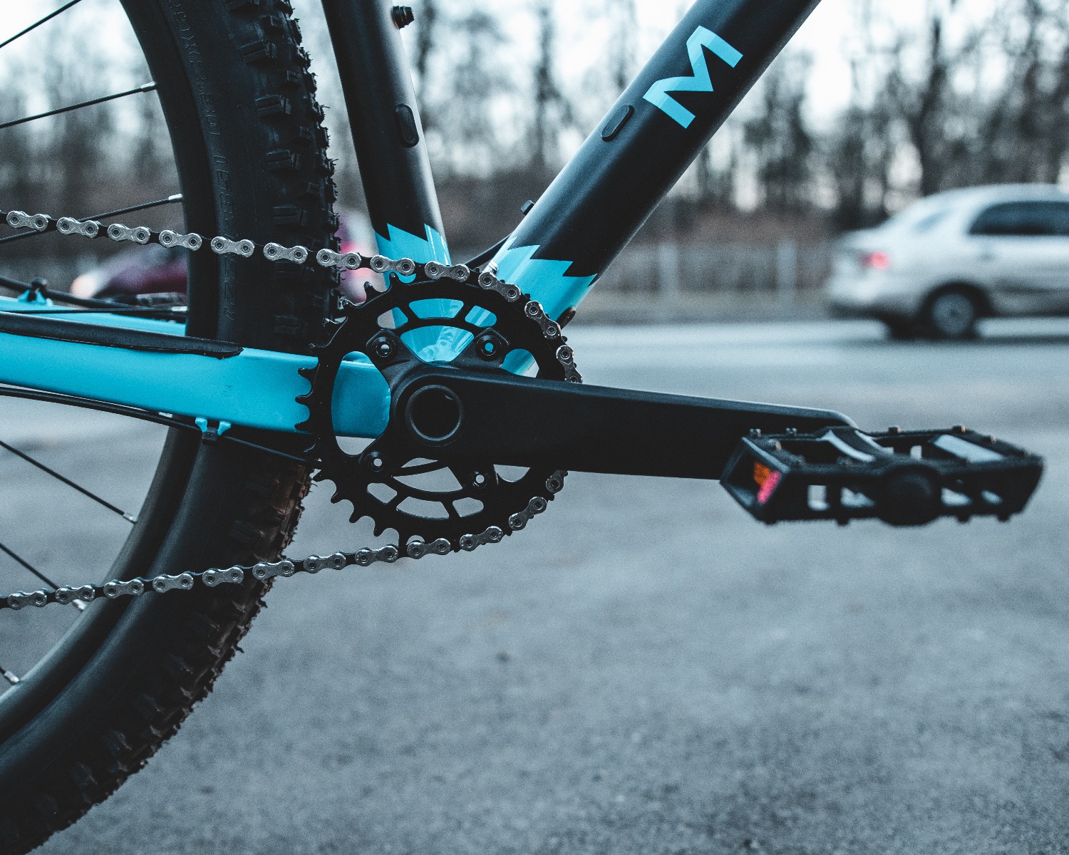 Велосипед 29" Marin TEAM MARIN рама - M Satin Black/Cyan A0 фото 3