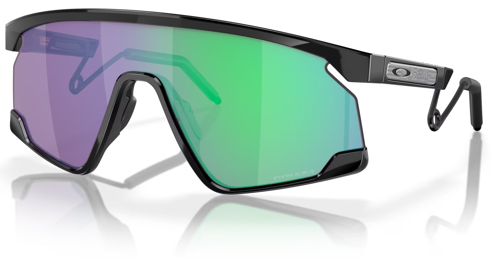 Очки Oakley BXTR METAL Polished Black / Prizm Jade фото 