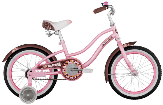 Велосипед 16" Raleigh Retro Sixteen 2013 розовый фото 