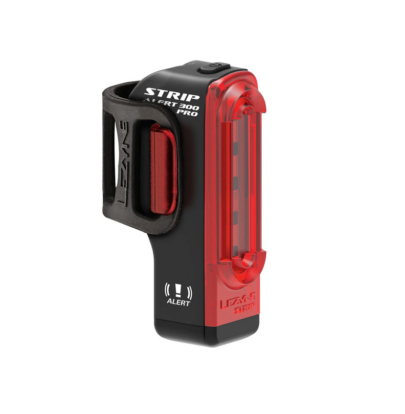 Мигалка задняя Lezyne STRIP PRO ALERT DRIVE REAR, 300 Лм, черная фото 