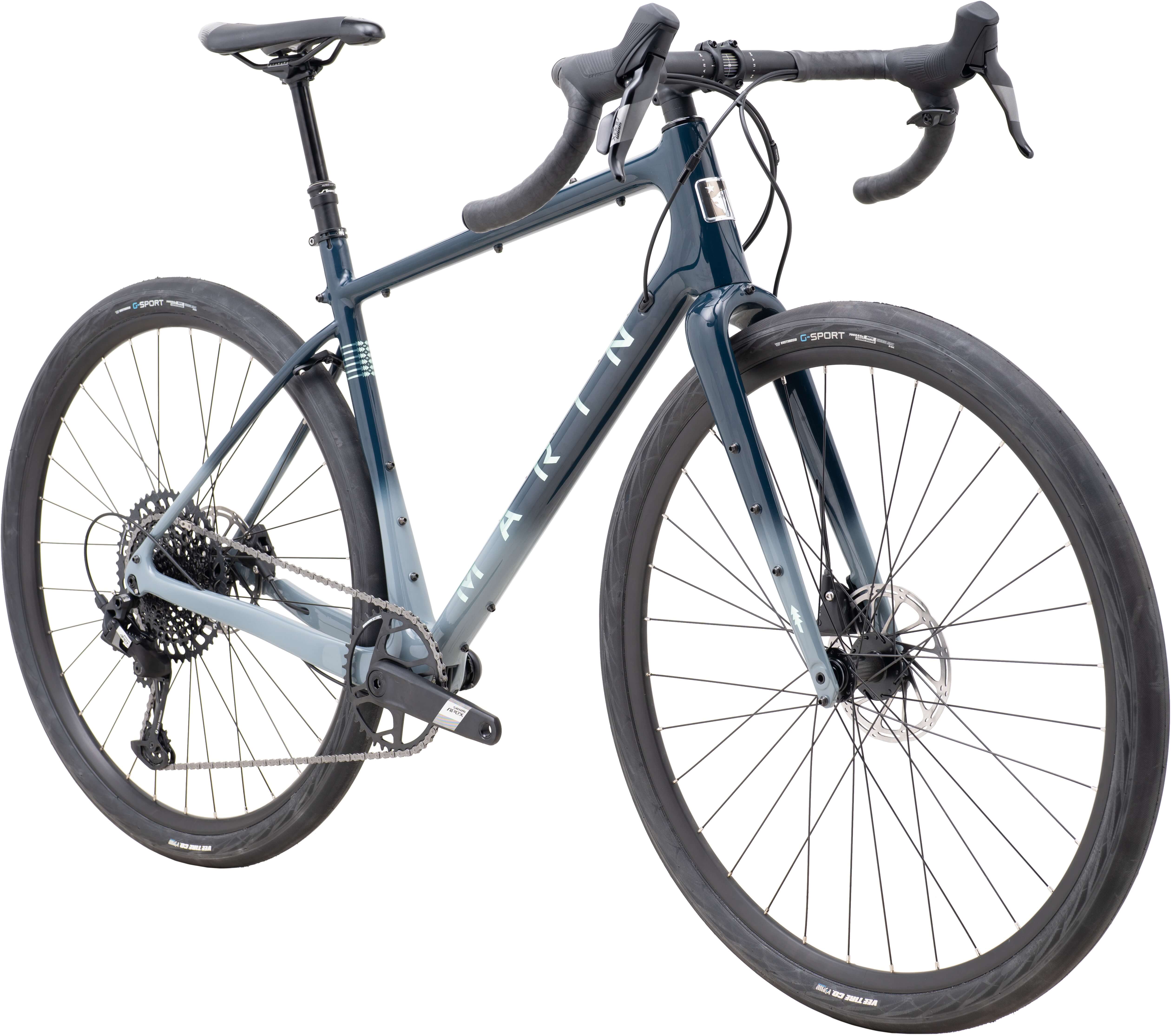 Велосипед 28" Marin Headlands 2 рама - 56см Gloss Dark Blue/Gray/Light Blue A5 фото 2