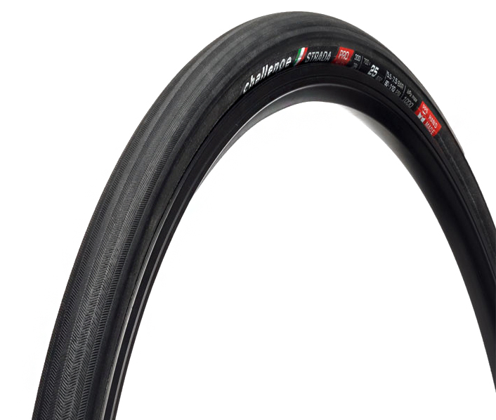 Покрышка 700x25 Challenge STRADA PRO 300TPI Black фото 