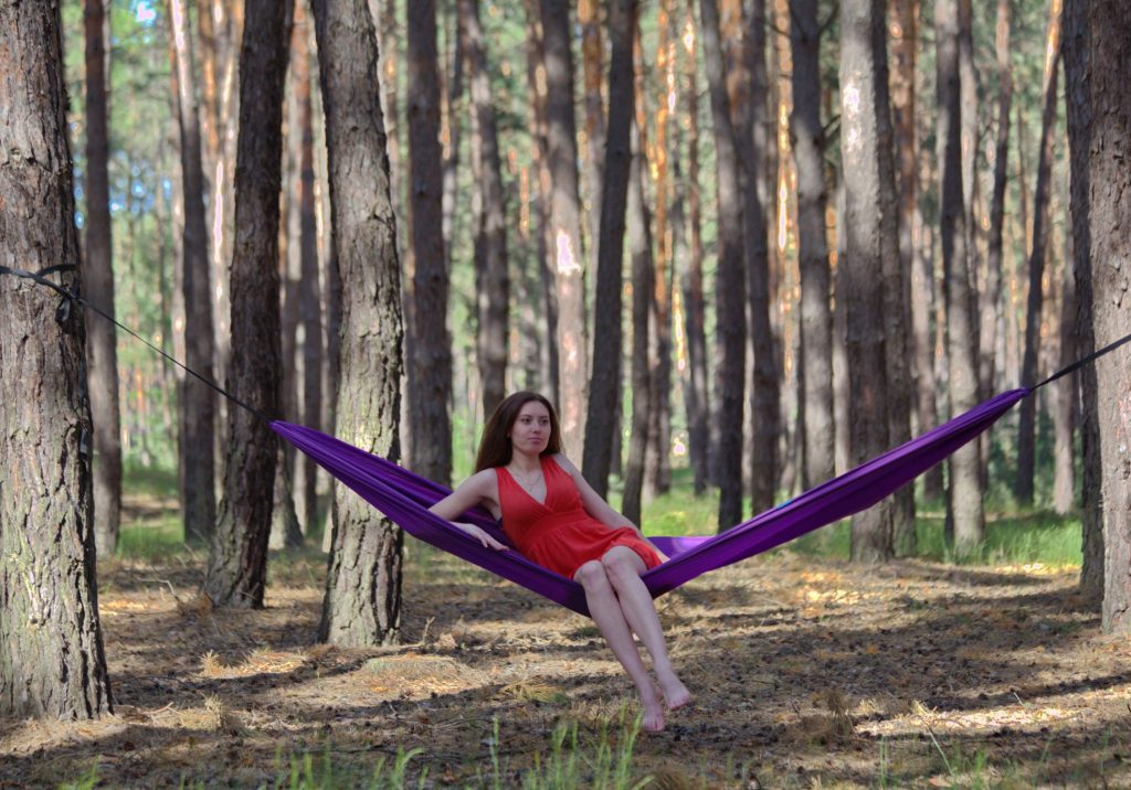 Гамак Levitate AIR, фиолетовый фото 2