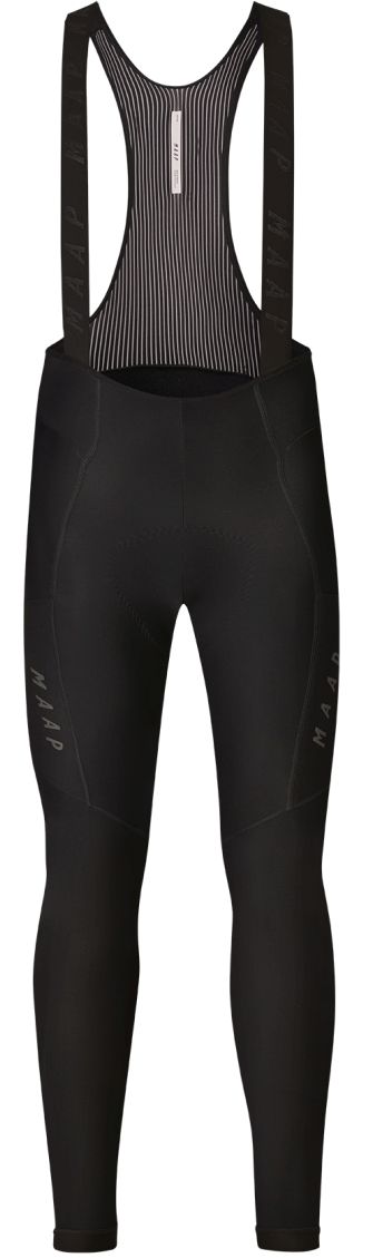 Рейтузи MAAP Team Bib Evo Thermal Cargo Tights, мужские, черные, M фото 