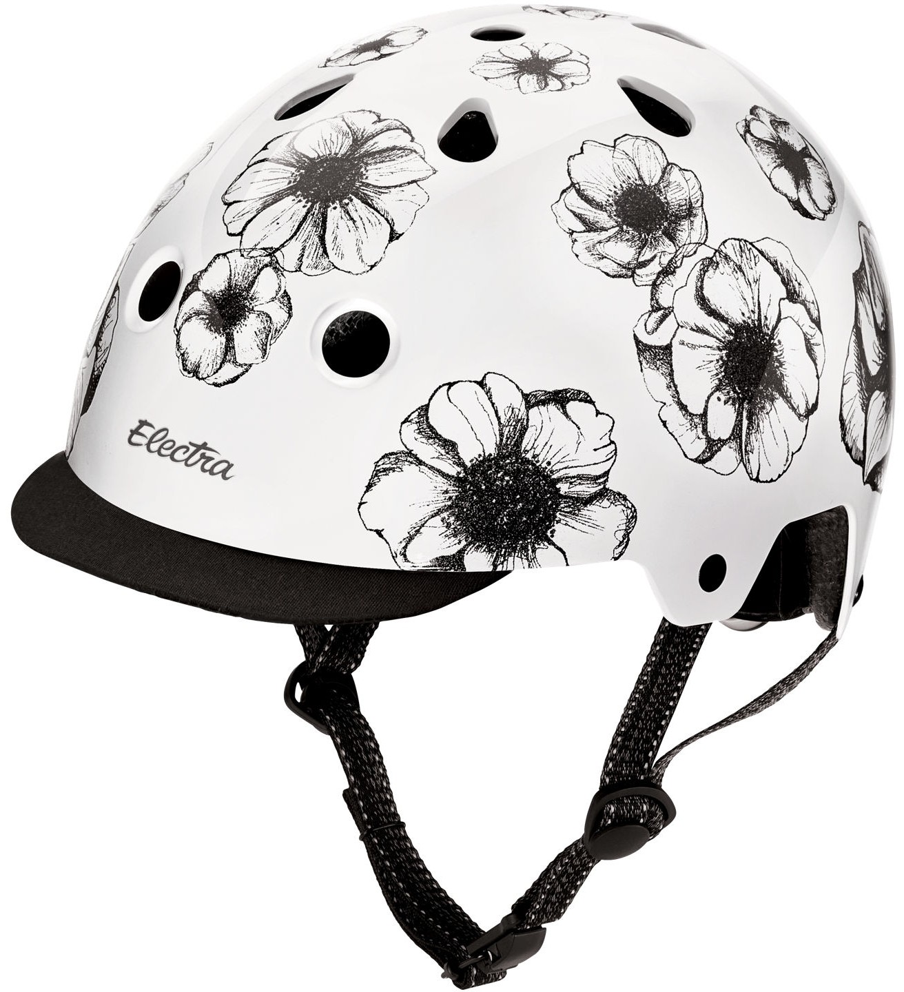 Шлем Electra FLOWERS размер M фото 