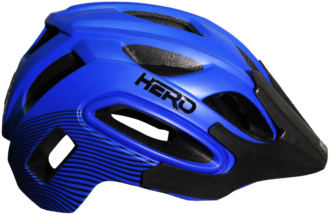 Шолом Green Cycle Hero розмір 58-61см синьо-чорний фото 
