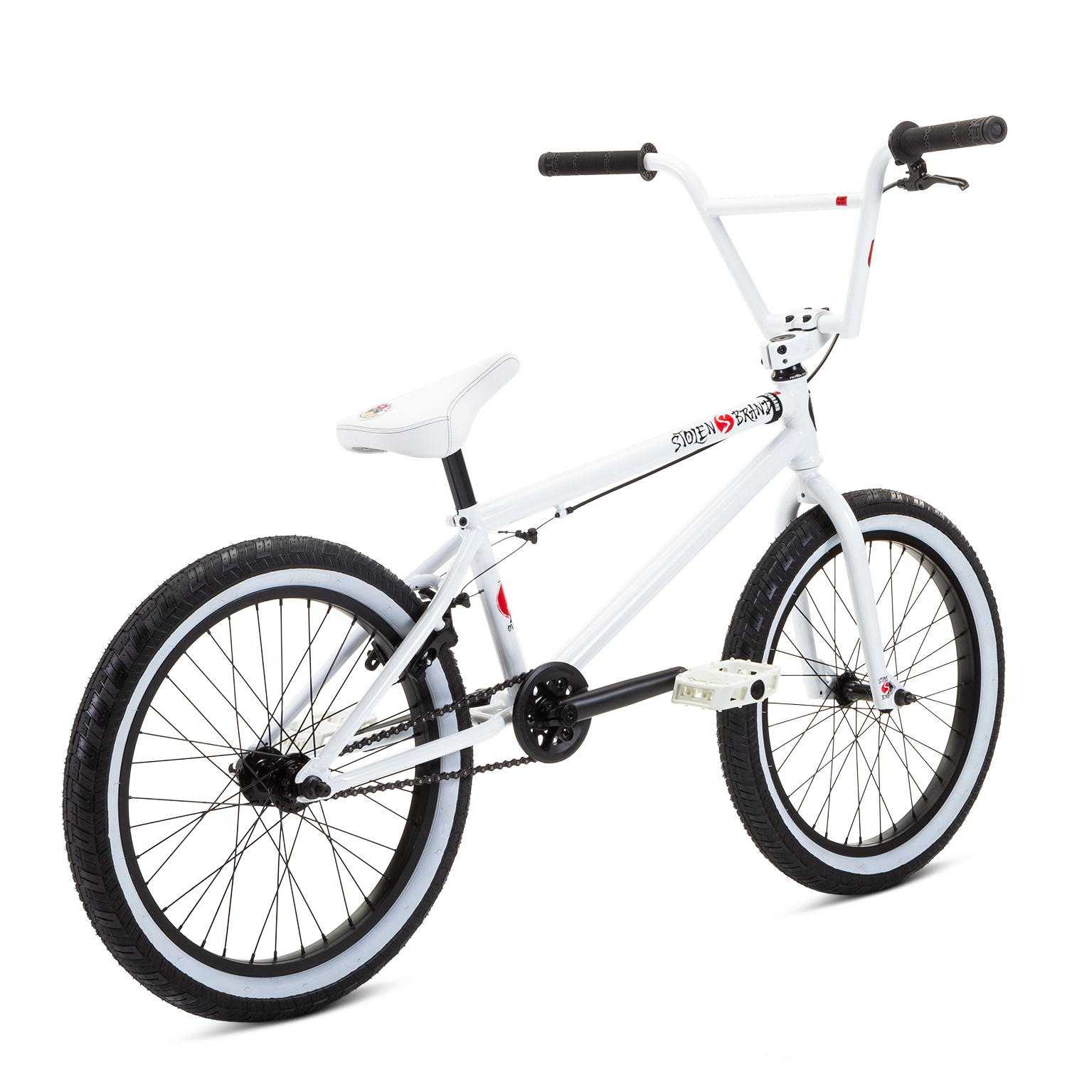 Велосипед 20" Stolen OVERLORD 20.75" SNOW BLIND WHITE (Friction 3M seat) A2 фото 3