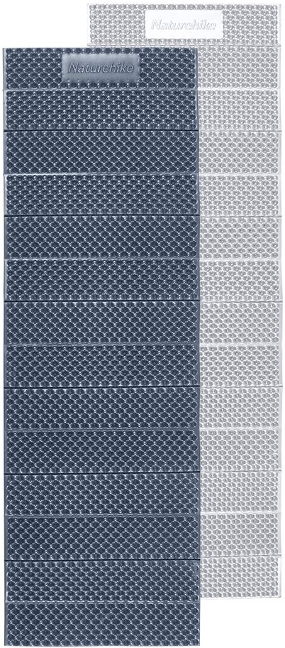 Коврик складной Naturehike CNK2300DZ017, IXPE+алюминиевая пленка, 200x65х2 см, темно-голубой фото 