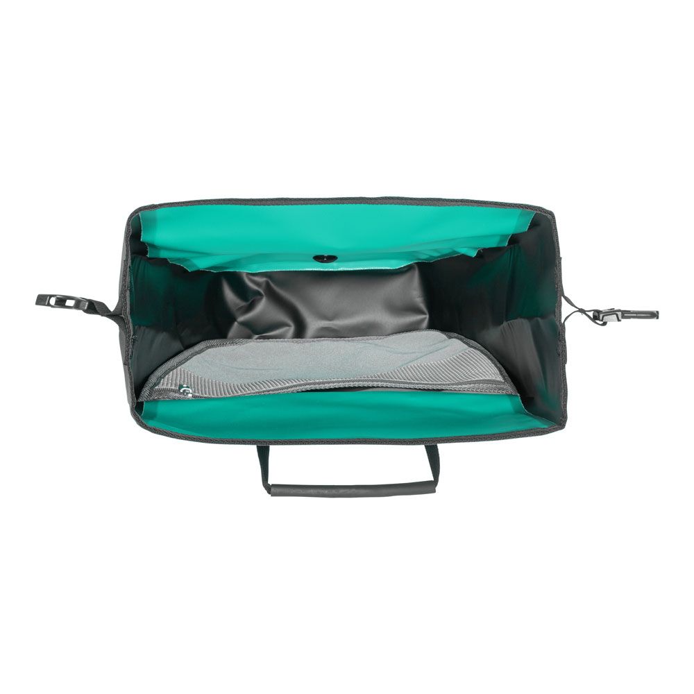 Гермосумка велосипедная Ortlieb Back-Roller Free lagoon-black, 20 л  фото 3