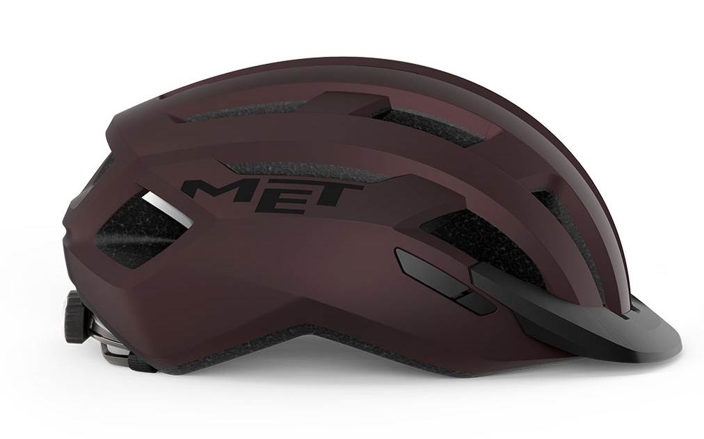 Шлем Met ALLROAD MIPS CE размер M (56-58), burgundy, бордовый матовый фото 2