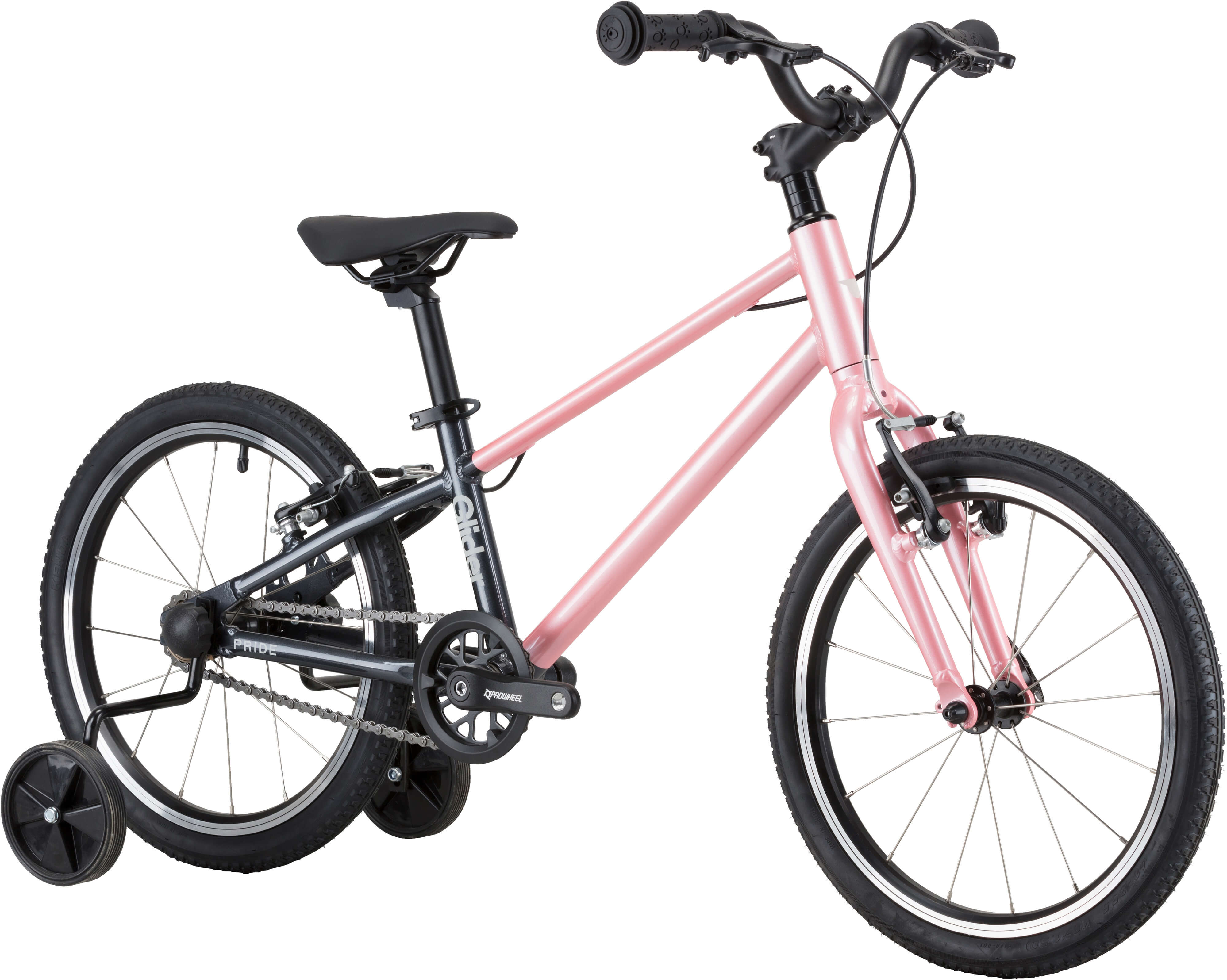 Велосипед 18" Pride GLIDER 18 рожевий A5 фото 2