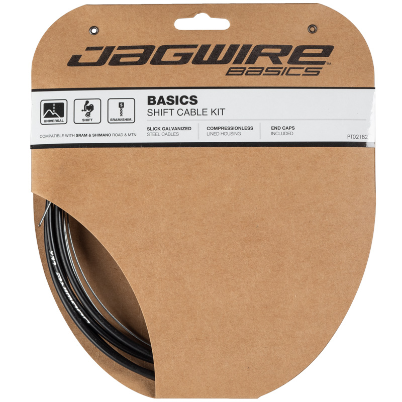 Комплект JAGWIRE Basics Shift DIY Kit - Black для переключателей фото 