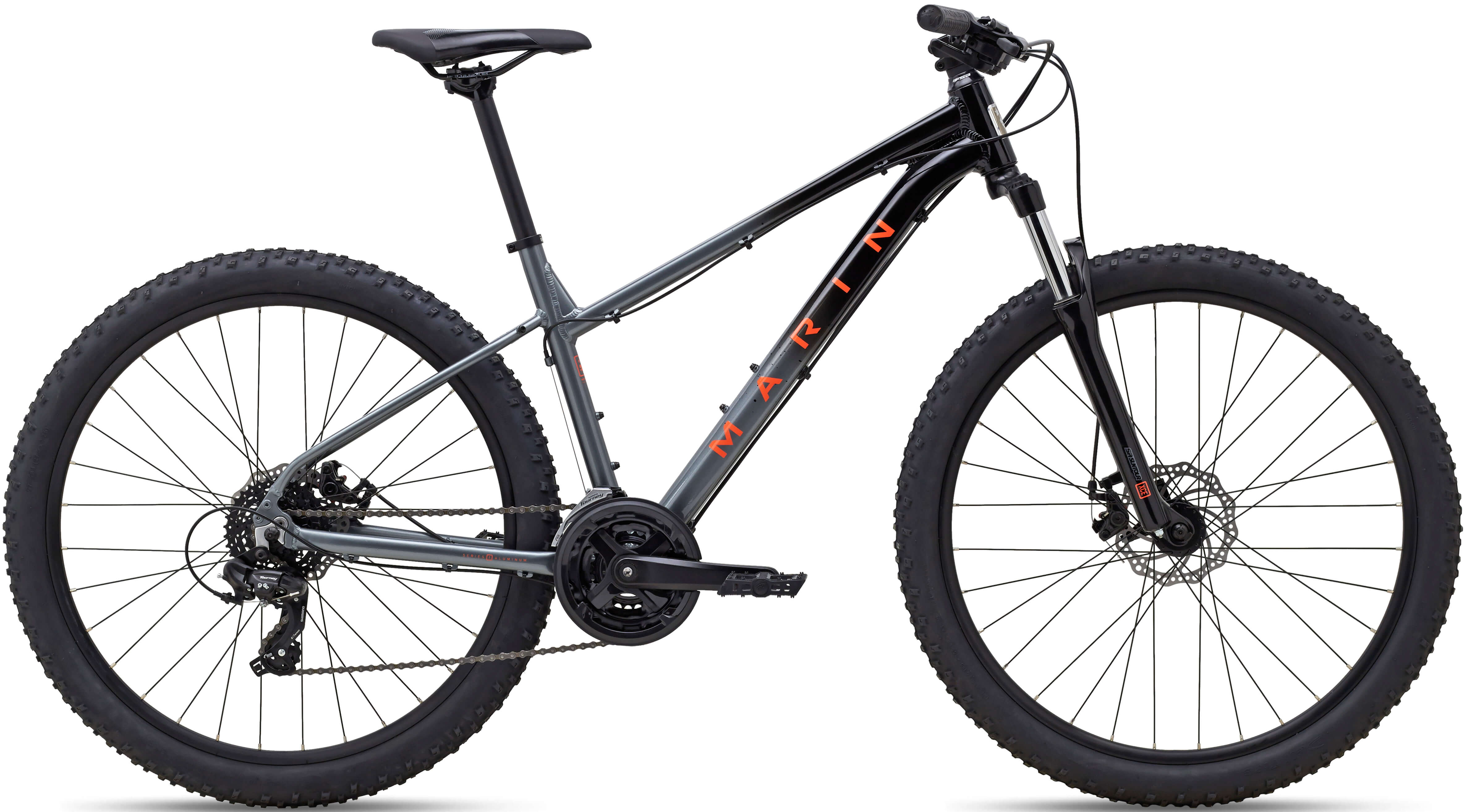 Велосипед 27,5" Marin WILDCAT TRAIL WFG 1 рама - M BLACK A4 фото 