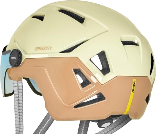 Шлем Mavic Speedcity размер M 54-59 светло-серо-коричневый фото 2