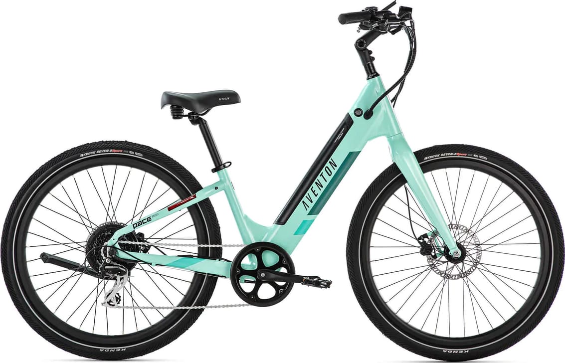 Электровелосипед 27,5" Aventon Pace 500 ST рама - S Celeste A3 фото 